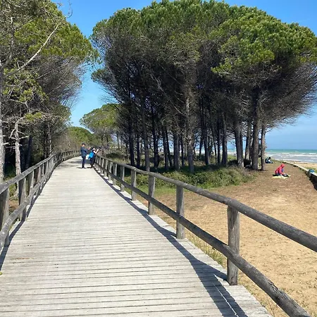 Beachside With Terrace דירה *